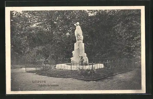 AK Leipzig, Schäferbrunnen