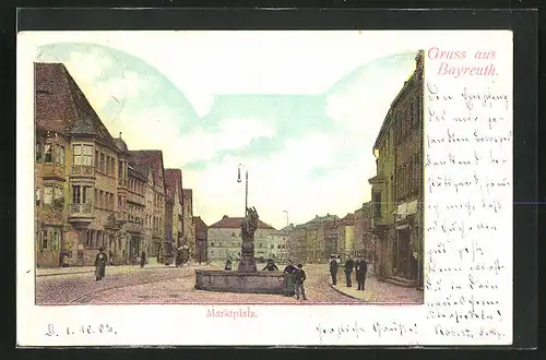 AK Bayreuth, Marktplatz