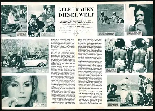 Filmprogramm IFB Nr. 6524, Alle Frauen dieser Welt, Gualtiero Jacopetti, Paolo Cavara, Dokumentarfilm