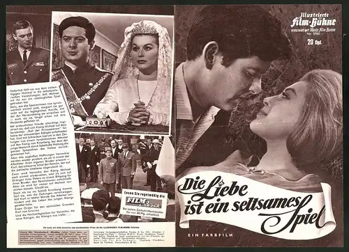 Filmprogramm IFB Nr. 5960, Die Liebe ist ein seltsames Spiel, Marianne Hold, Vincente Parra, Regie: Hans Grimm