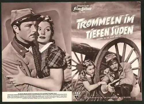 Filmprogramm IFB Nr. 2190, Trommeln im tiefen Süden, James Craig, Barbara Payton, Regie: William Cameron Manzies