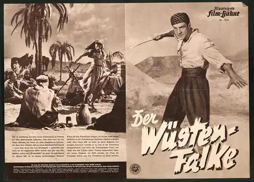 Filmprogramm IFB Nr. 1313, Der Wüstenfalke, Yvonne de Carlo, Richard Greene, Regie: Frederick de Cordova