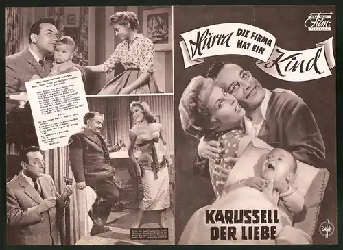 Filmprogramm DNF, Hurra - die Firma hat ein Kind, Walter Müller, Wera Frydtberg, Regie: Hans Richter