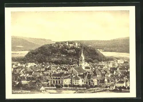 AK Tuttlingen, Ortsansicht mit Stadtberg