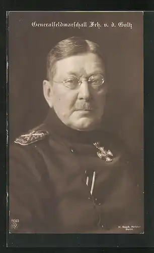 AK Generalfeldmarschall Frh. v. d. Goltz in Uniform