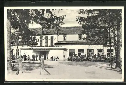 AK Gotha, Rennbahn-Restaurant und Café Boxberg
