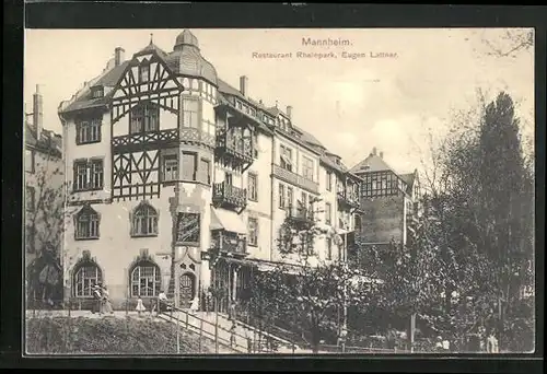 AK Mannheim, Restaurant Rheinpark