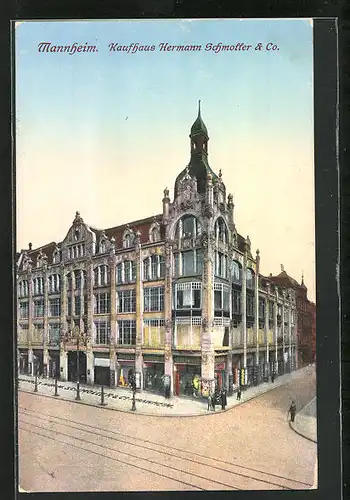 AK Mannheim, Kaufhaus Hermann Schmoller & Co.