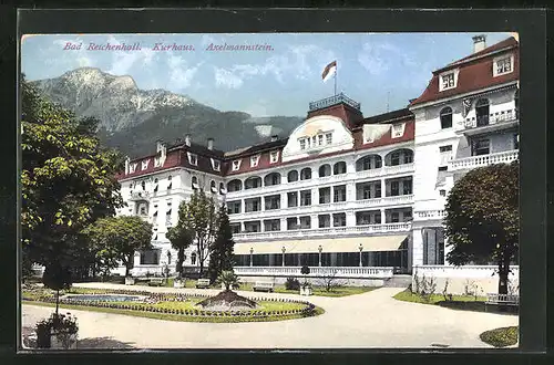 AK Bad Reichenhall, Kurhaus mit Blick gegen Axelmannstein