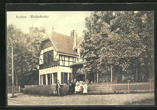 AK Aachen, Gasthaus Waldschenke