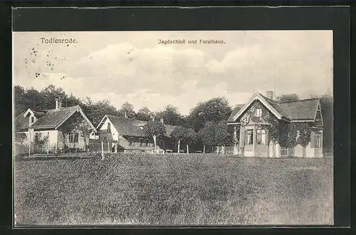 AK Todtenrode, Jagdschloss und Forsthaus