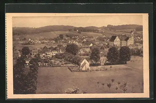 AK Krumbach i. Schwaben, Teilansicht