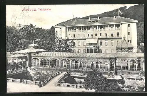 AK Wildbad, Gasthaus Trinkhalle