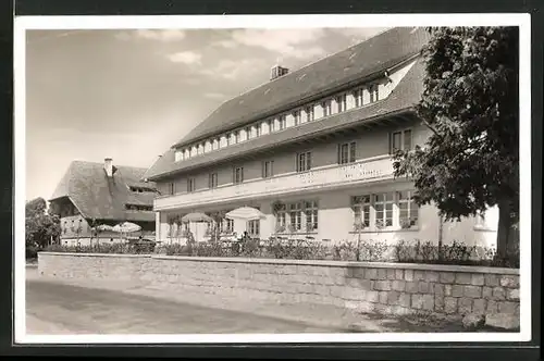 AK St. Märgen /Bad. Schwarzwald, Gasthaus zum Hirschen