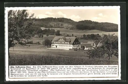 AK Weilheim, Otto Hoffmeister-Haus mit Jugendherberge, Weiler Torfgrube