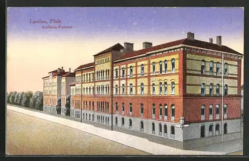 AK Landau /Pfalz, Artillerie-Kaserne