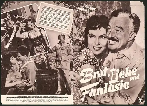 Filmprogramm IFB Nr. 2415, Brot, Liebe und Fantasie, Gina Lollobrigida, Vittorio de Sica, Regie: Luigi Comencini