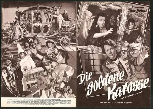 Filmprogramm IFB Nr. 2214, Die goldene Karosse, Anna Magnani, Duncan Lamont, Regie: Jean Renoir