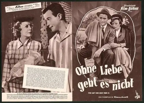 Filmprogramm IFB Nr. 3626, Ohne Liebe geht es nicht, June Allyson, Jack Lemmon, Regie: Dick Powell