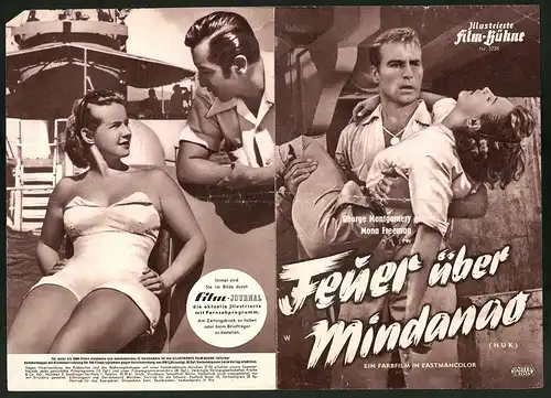 Filmprogramm IFB Nr. 3738, Feuer über Mindanao, George Montgomery, Mona Freeman, Regie: John Barnwell