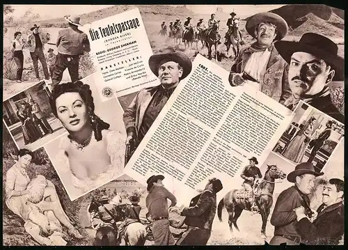 Filmprogramm IFB Nr. 2357, Die Teufelspassage, Yvonne de Carlo, Joel McCrea, Regie: George Sherman