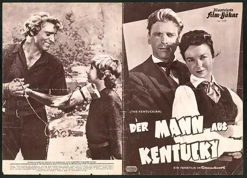 Filmprogramm IFB Nr. 3139, Der Mann aus Kentucky, Burt Lancaster, Dianne Foster, Regie: Burt Lancaster