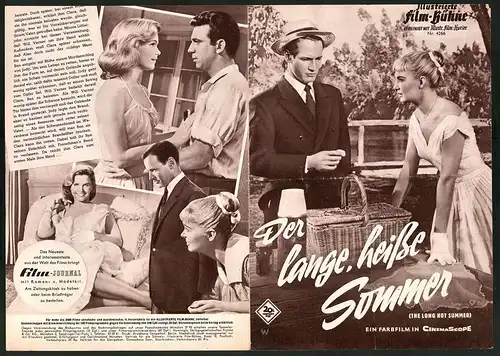 Filmprogramm IFB Nr. 4266, Der lange, heisse Sommer, Paul Newman, Jeanne Woodward, Regie: Martin Ritt