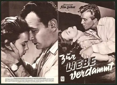 Filmprogramm IFB Nr. 2307, Zur Liebe verdammt, Francoise Arnoul, Raymond Pellegrin, Regie: Ralph Habib