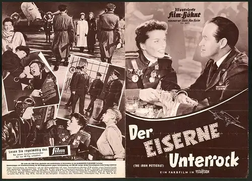 Filmprogramm IFB Nr. 4633, Der eiserne Unterrock, Bob Hope, Katharine Hepburn, Regie: Ralph Thomas