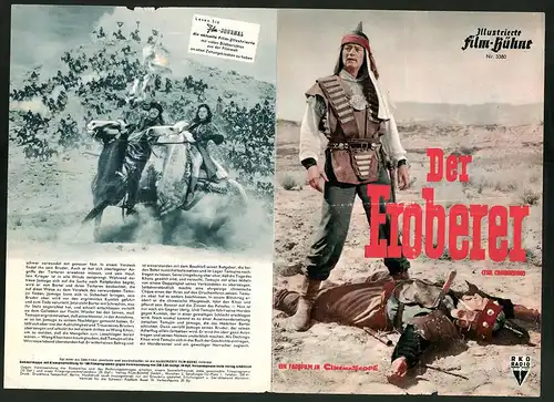 Filmprogramm IFB Nr. 3380, Der Eroberer, John Wayne, Pedro Armendariz, Regie: Dick Powell