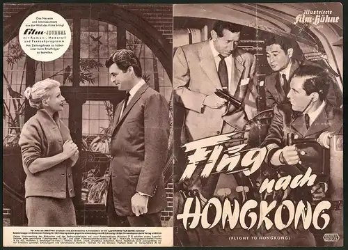Filmprogramm IFB Nr. 3695, Flug nach Hongkong, Rory Calhoun, Barbara Rush, Regie: Joseph M. Newman
