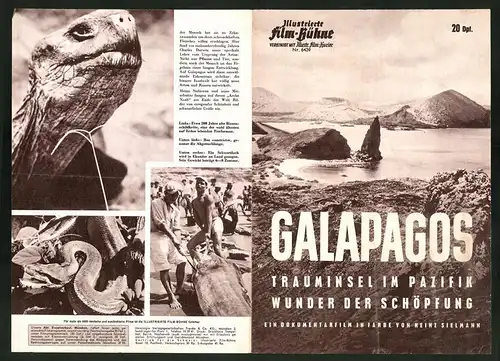 Filmprogramm IFB Nr. 6439, Galapagos - Trauminsel im Pazifik, Regie: Heinz Sielmann, Naturdokumentarfilm