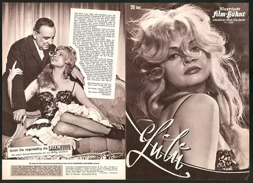 Filmprogramm IFB Nr. 6086, Lulu, Nadja Tiller, O. E. Hasse, Hildegard Knef, Regie: Rolf Thiele