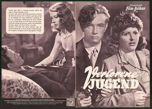 Filmprogramm IFB Nr. 562, Verlorene Jugend, Carla del Poggio, Massimo Girotti, Regie: Pietro Germi