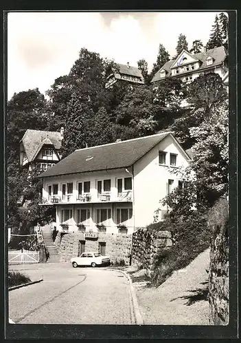 AK Triberg, Gasthaus Schwarzwald-Stüble am Waldrand