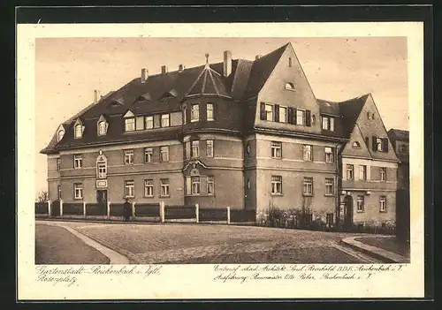 AK Reichenbach i. Vgtl., Haus auf dem Rosenplatz