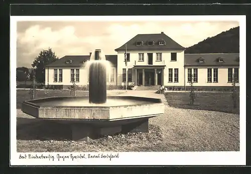 AK Bad Niederbreisig, Brunnen, Neues Badehaus