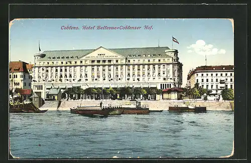 AK Coblenz, Hotel Bellevue-Coblenzer Hof