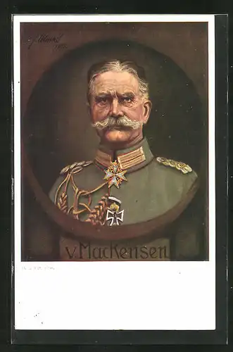 AK Heerführer General von Mackensen in Uniform