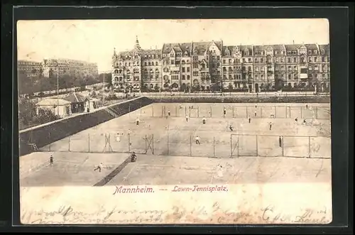 AK Mannheim, Lawn-Tennisplatz