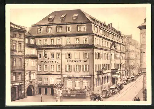 AK Würzburg, Palasthotel Russischer Hof