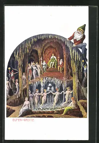 AK Zwerge in der Elfen-Grotte