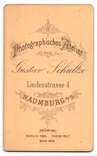 Fotografie Gustav Schultze, Naumburg a /S., Lindenstrasse 4, Portrait junge Dame mit Kragenbrosche und Halskette