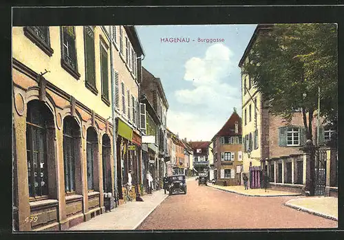 AK Hagenau, Burggasse