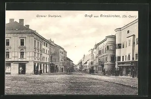 AK Grieskirchen, Unterer Stadtplatz