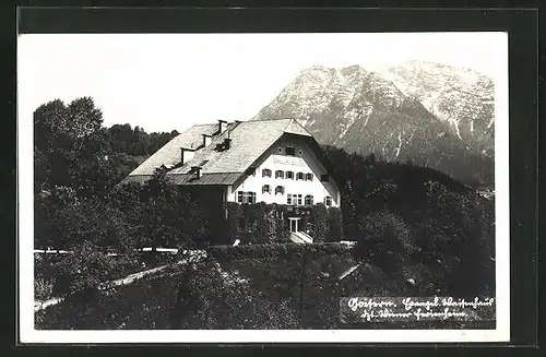 AK Goisern, Evang. Waisenhaus