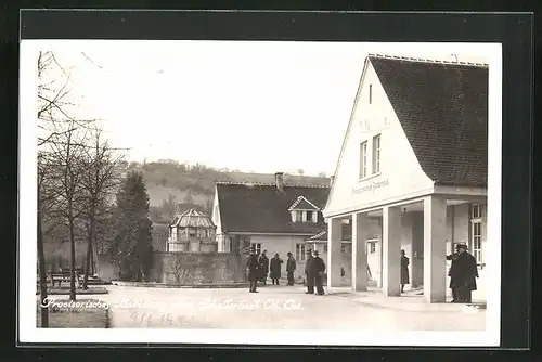 AK Bad Schallerbach, Provisorisches Badehaus