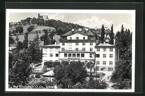 AK Bad Schallerbach, Kurhaus Linzerheim