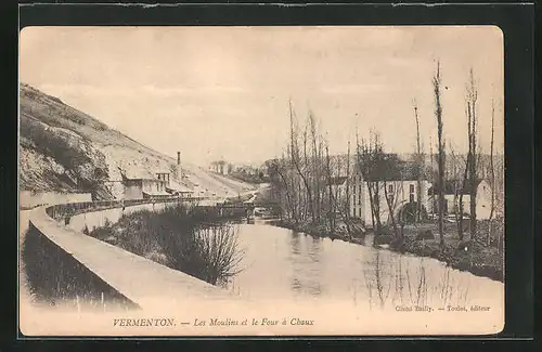 AK Vermenton, Les Moulins et le Four à Chaux