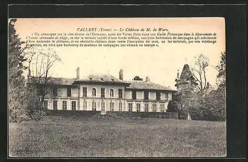 AK Vallery, Le Chateau de M. de Waru